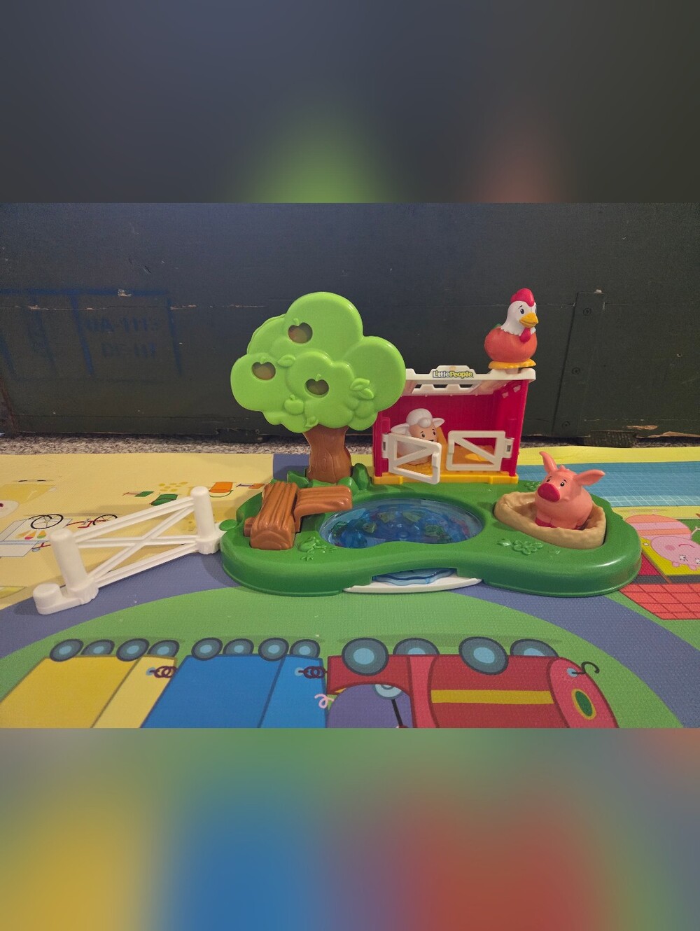 Little People Pig Pen And Pond